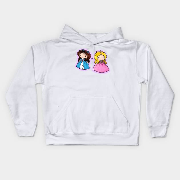 Barbie as the Princess and the Pauper Kids Hoodie by TheRainbowMaiden